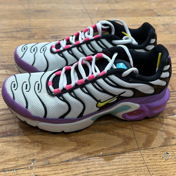 Nike Shoes - Nike Womens or Kids Air Max Plus TN Colorful Sneakers Size 5Y